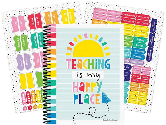 Happy Place Lesson Plan Book - US 4002
