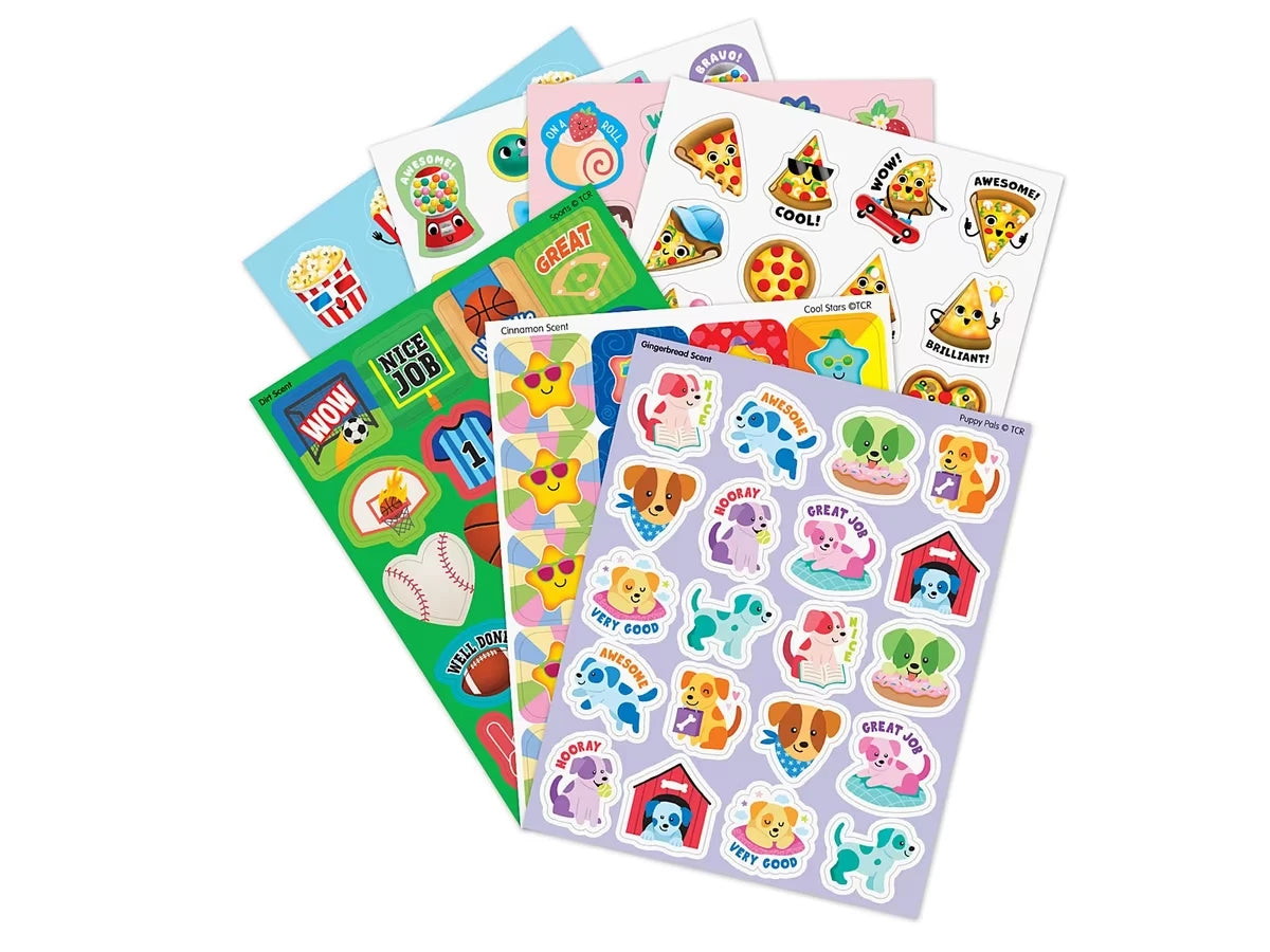 Kids’ Choice Scented Stickers - Variety Pack - US 8718
