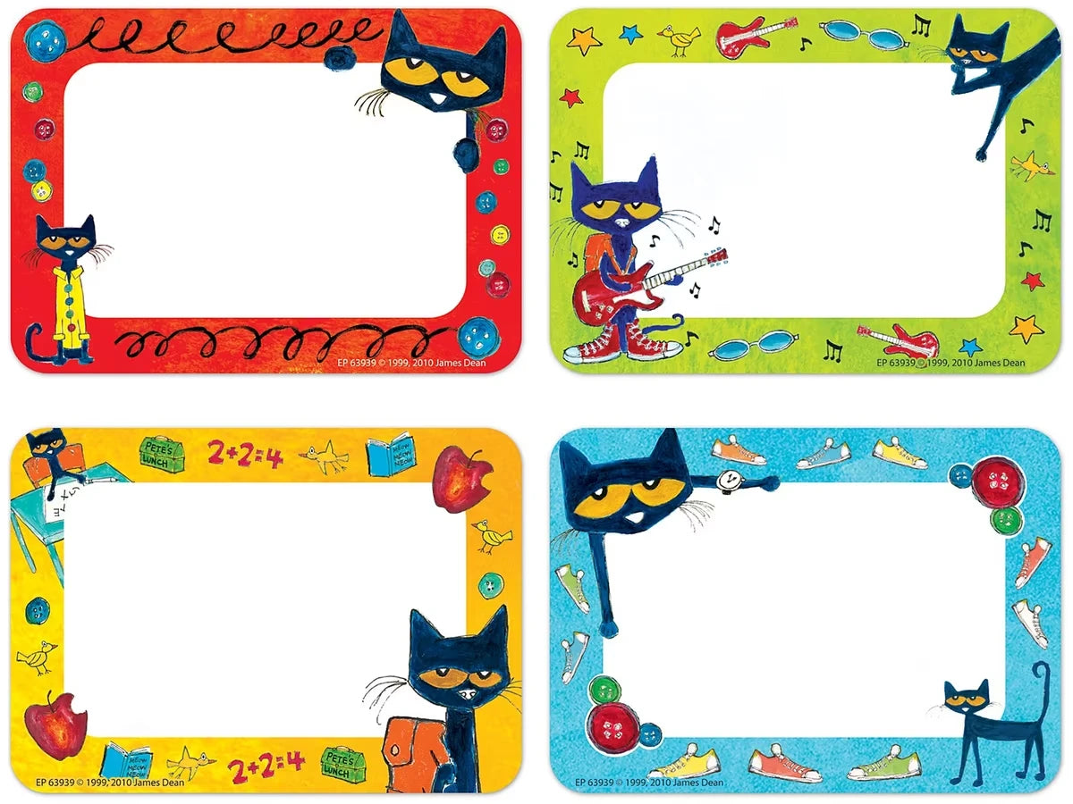 Pete the Cat® Name Tags - Variety Pack - US 2261