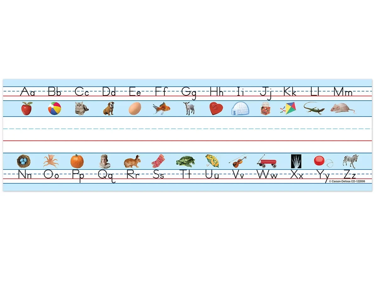 Alphabet Sounds Reference Nameplates - Pre K-K - US 3987