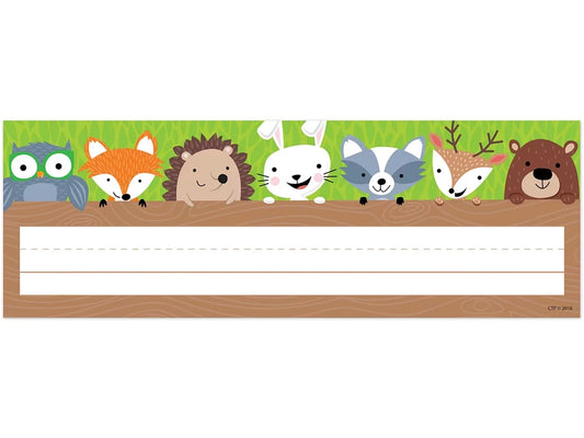 Woodland Friends Nameplates - US 4181