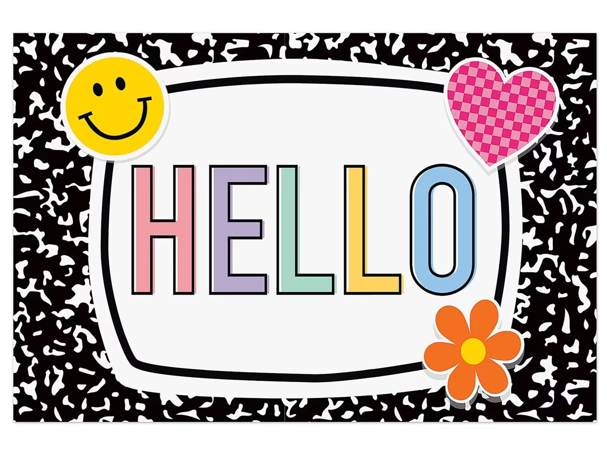 Cool for School Hello Postcards - US 1335