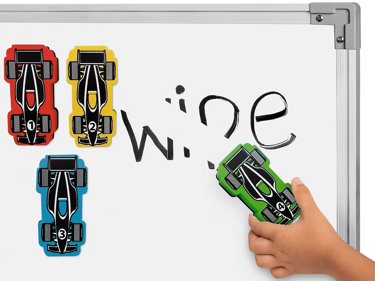 Magnetic Write & Wipe Erasers - Set of 4 - US 1437