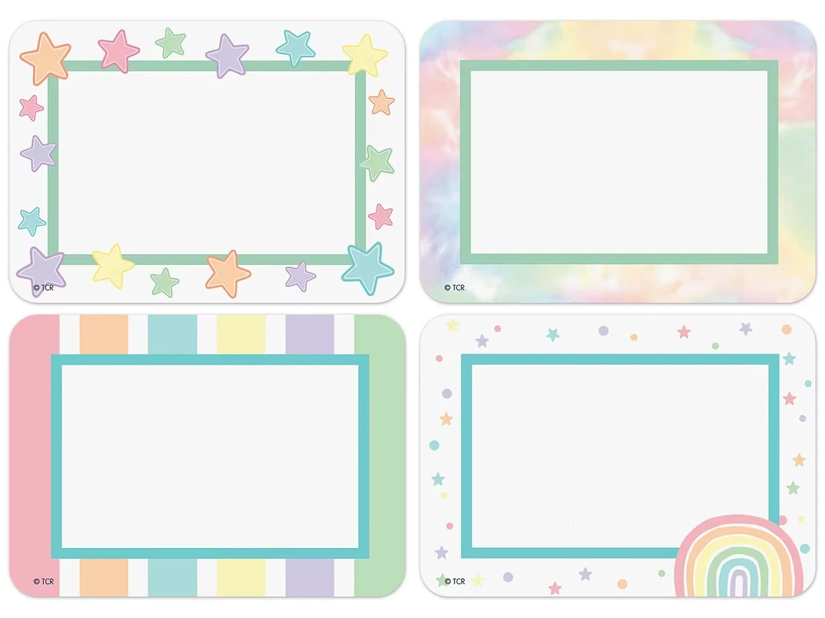 Pastel Pop Name Tags - Variety Pack - US 1736