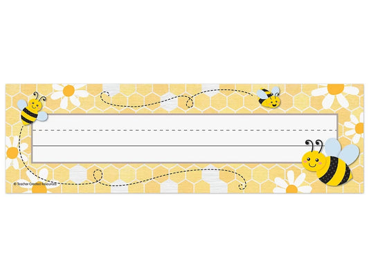 Buzzing Bees Nameplates - US 2533