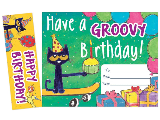 Pete the Cat® Bookmark Birthday Certificates - US 7722