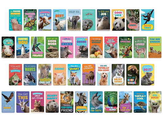 Go Wild Animal Encouragement Cards - US 5927