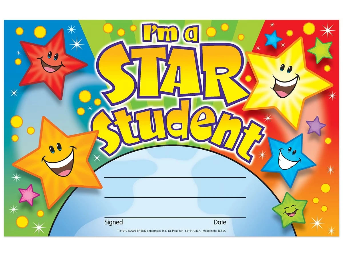 I’m a Star Student Awards - US 9903