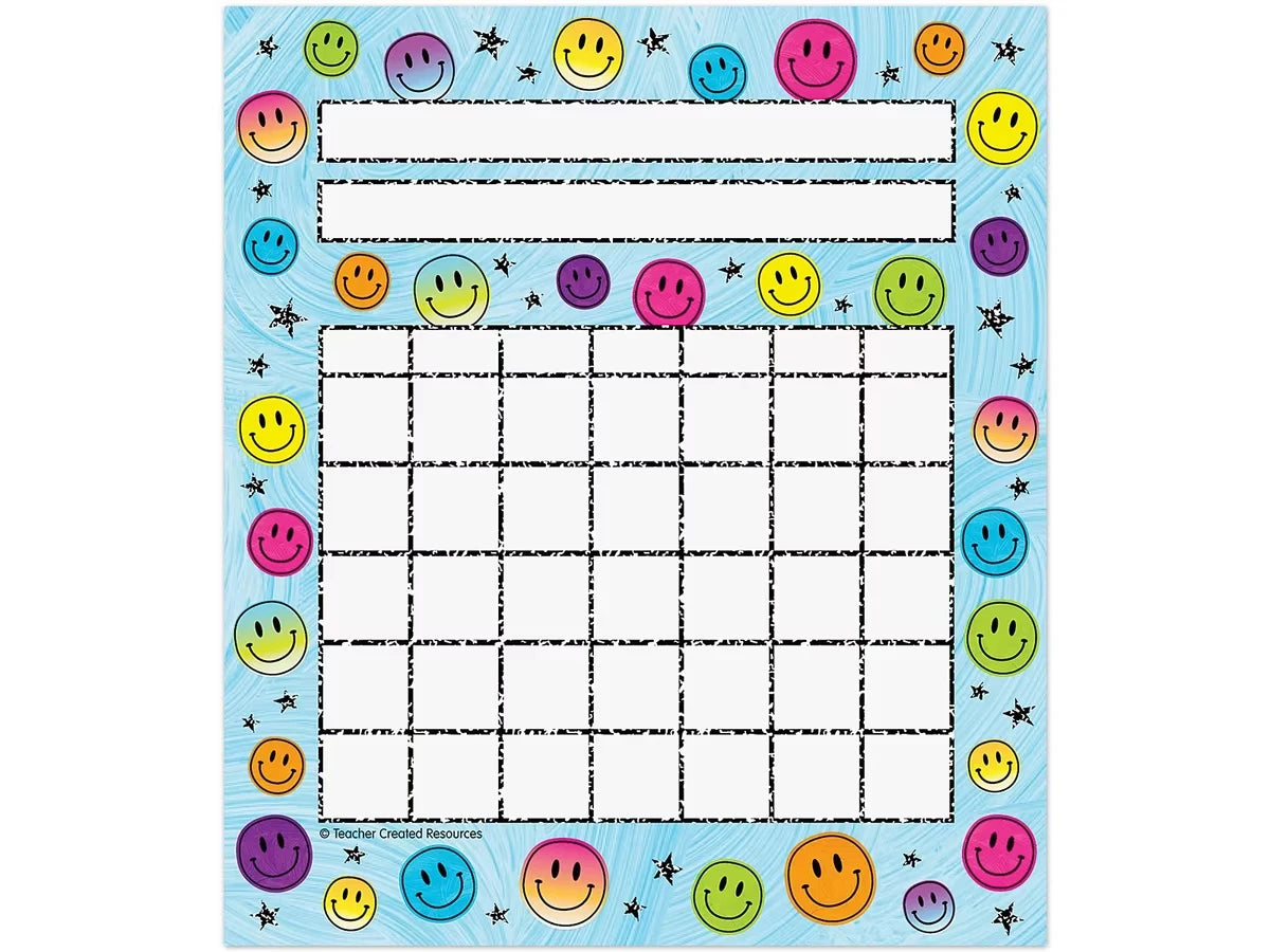 Brights 4Ever Smiley Face Mini Incentive Charts - US 7528