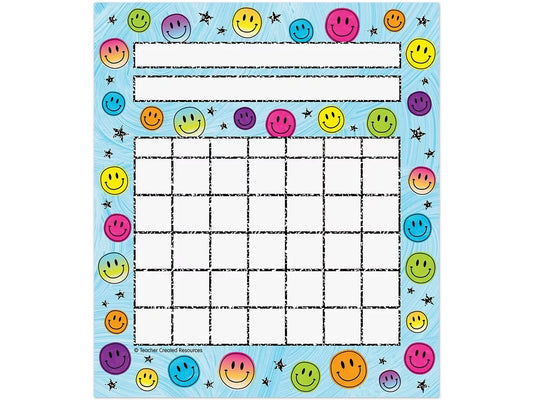 Brights 4Ever Smiley Face Mini Incentive Charts - US 7528