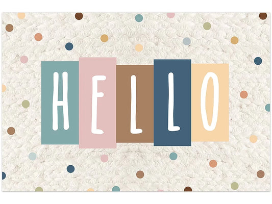 Everyone Is Welcome Hello Postcards - US 6123
