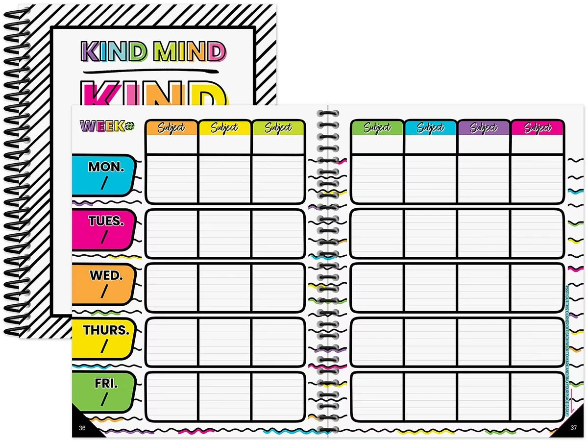 Kind Vibes Lesson Plan & Record Book - US 5324