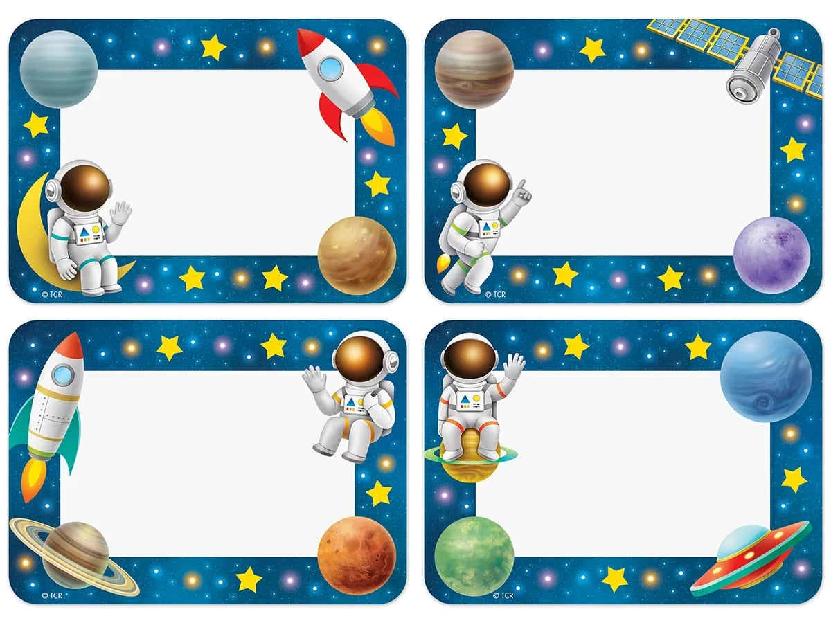 Outer Space Crew Name Tags - US 1303