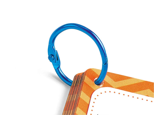 Colorful Book Rings - Set of 50 - US 2759