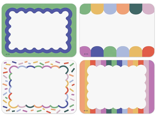 Color Crush Name Tags - US 9054
