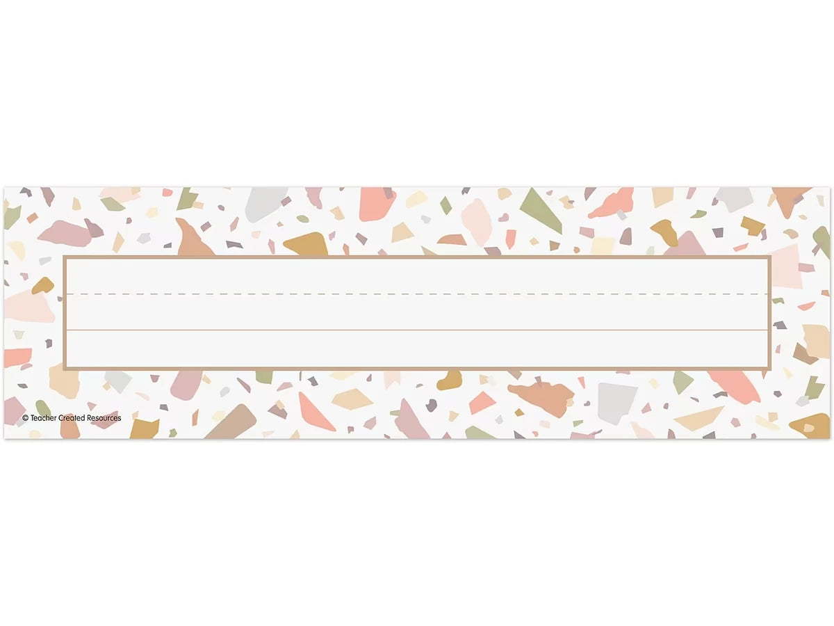 Terrazzo Tones Nameplates - US 2065