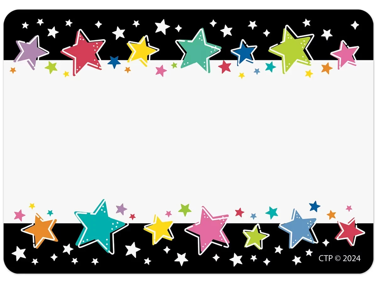 Star Bright Name Tags - US 7799