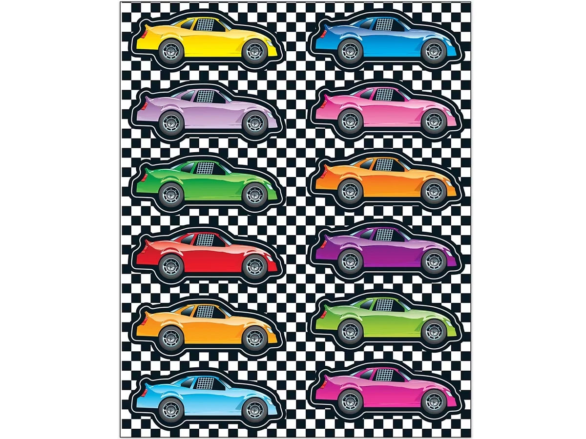 Race Car Stickers - US 9536