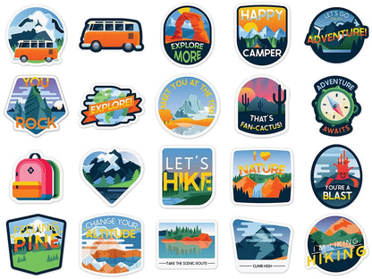 Adventure Vinyl Stickers - US 3013