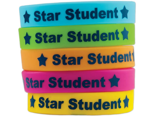 Star Student Wristbands - US 8568