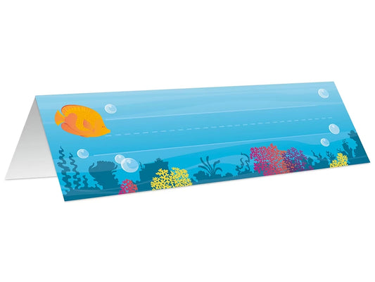 Seas the Day Tented Nameplates - US 6073