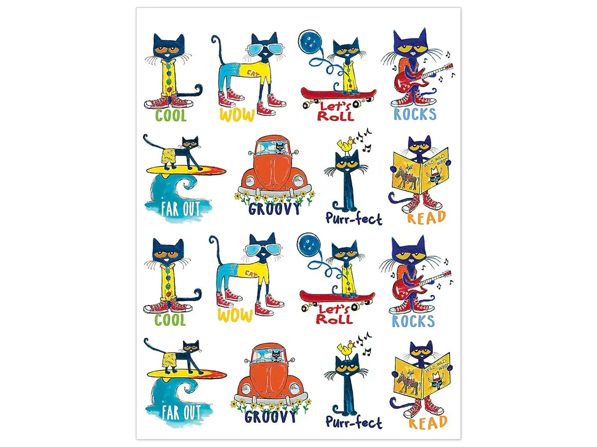 Pete the Cat® Motivational Stickers - US 8821
