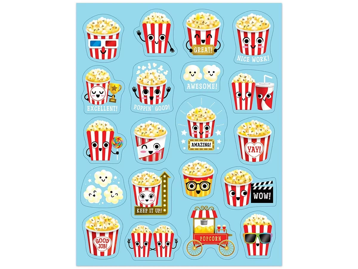 Popcorn Scented Stickers - US 3406
