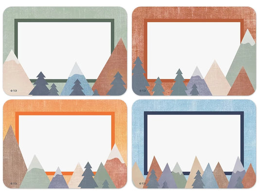 Moving Mountains Name Tags - Variety Pack - US 1355