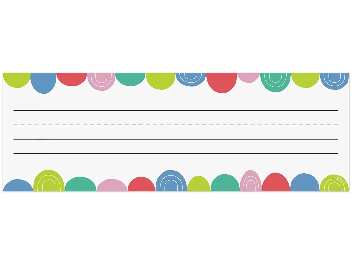 Rainbow Doodles Nameplates - US 3465