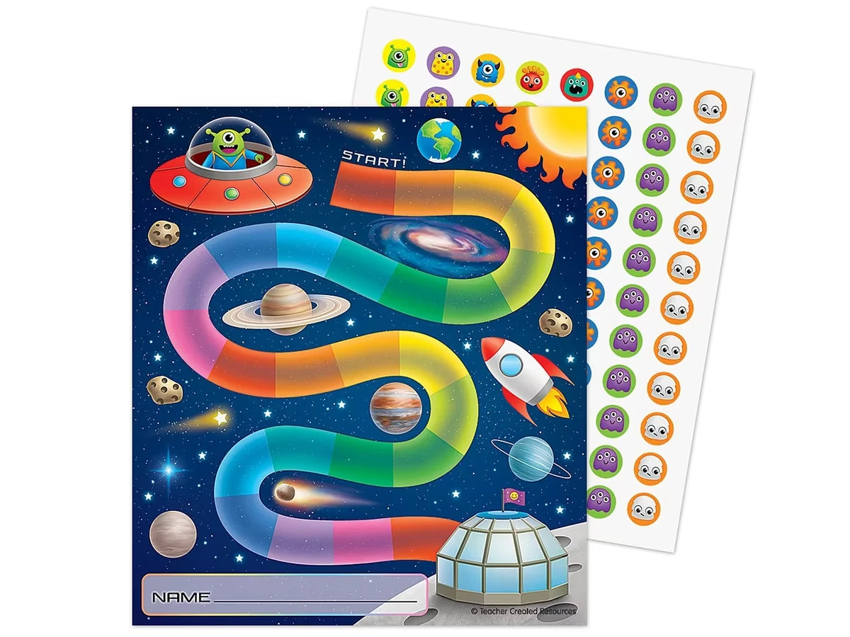 Out of This World Reward Trackers with Stickers - US 5934