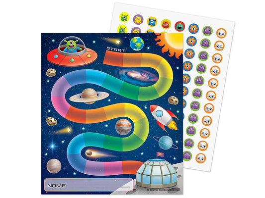 Out of This World Reward Trackers with Stickers - US 5934