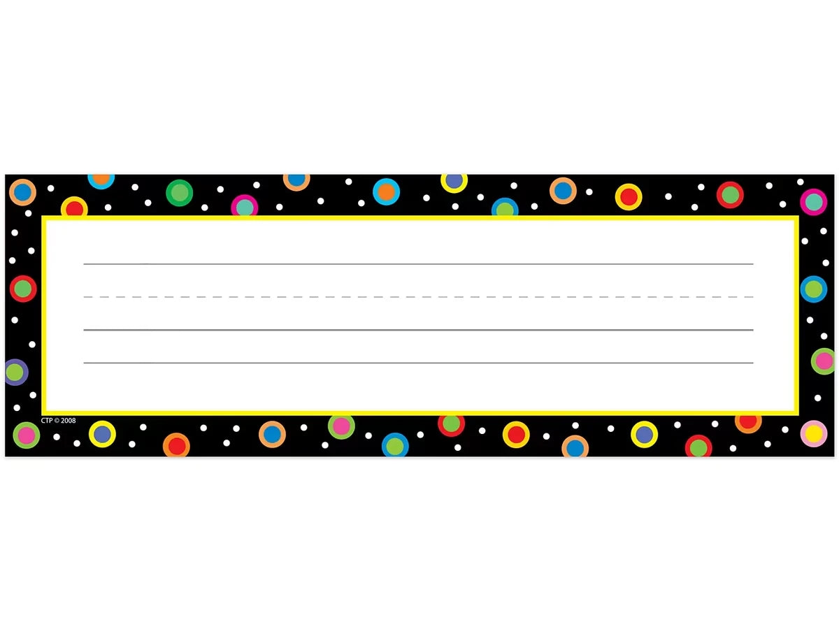Poppin’ Patterns Nameplates - US 3143