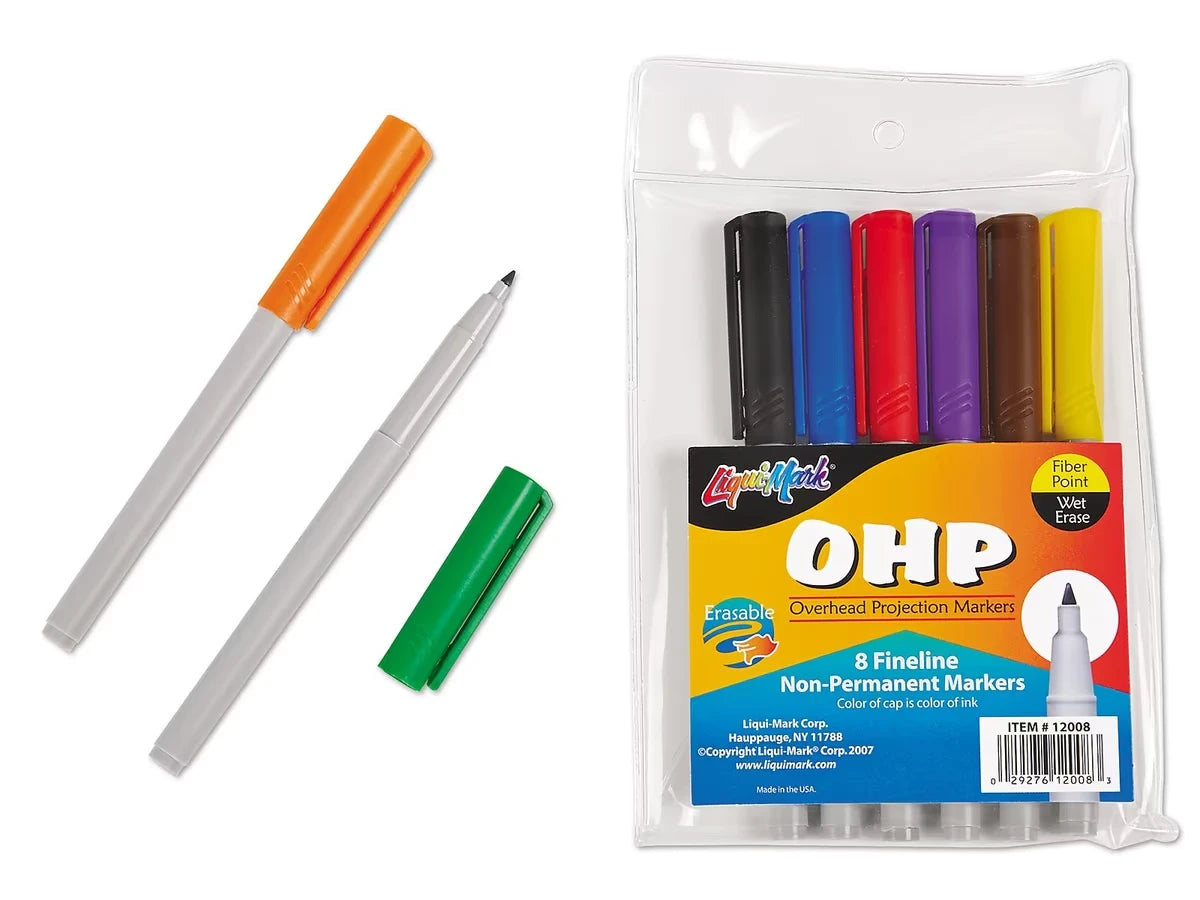 Wet-Erase Markers - US 4544