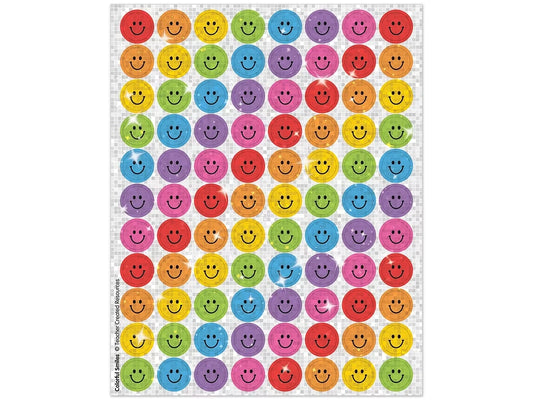 Colorful Smiles Sparkle Mini Stickers - US 3968