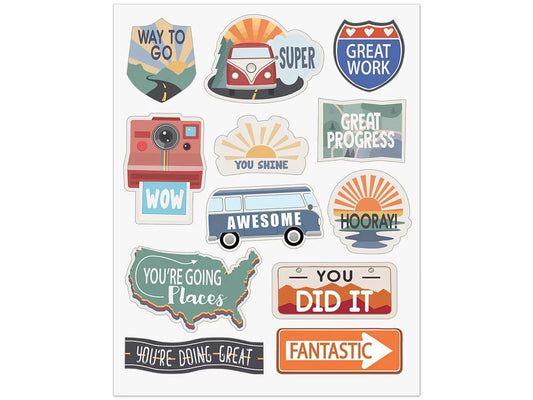 Moving Mountains Motivational Stickers - US 2479