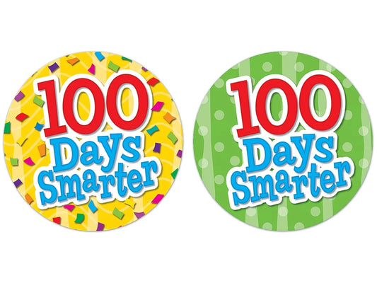 100 Days Smarter Badges - US 6034