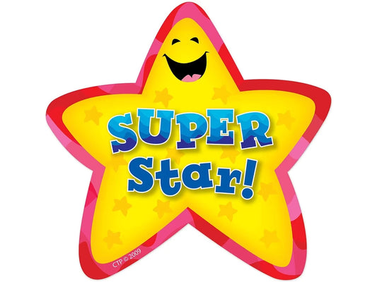 Super Star! Badges - US 6652