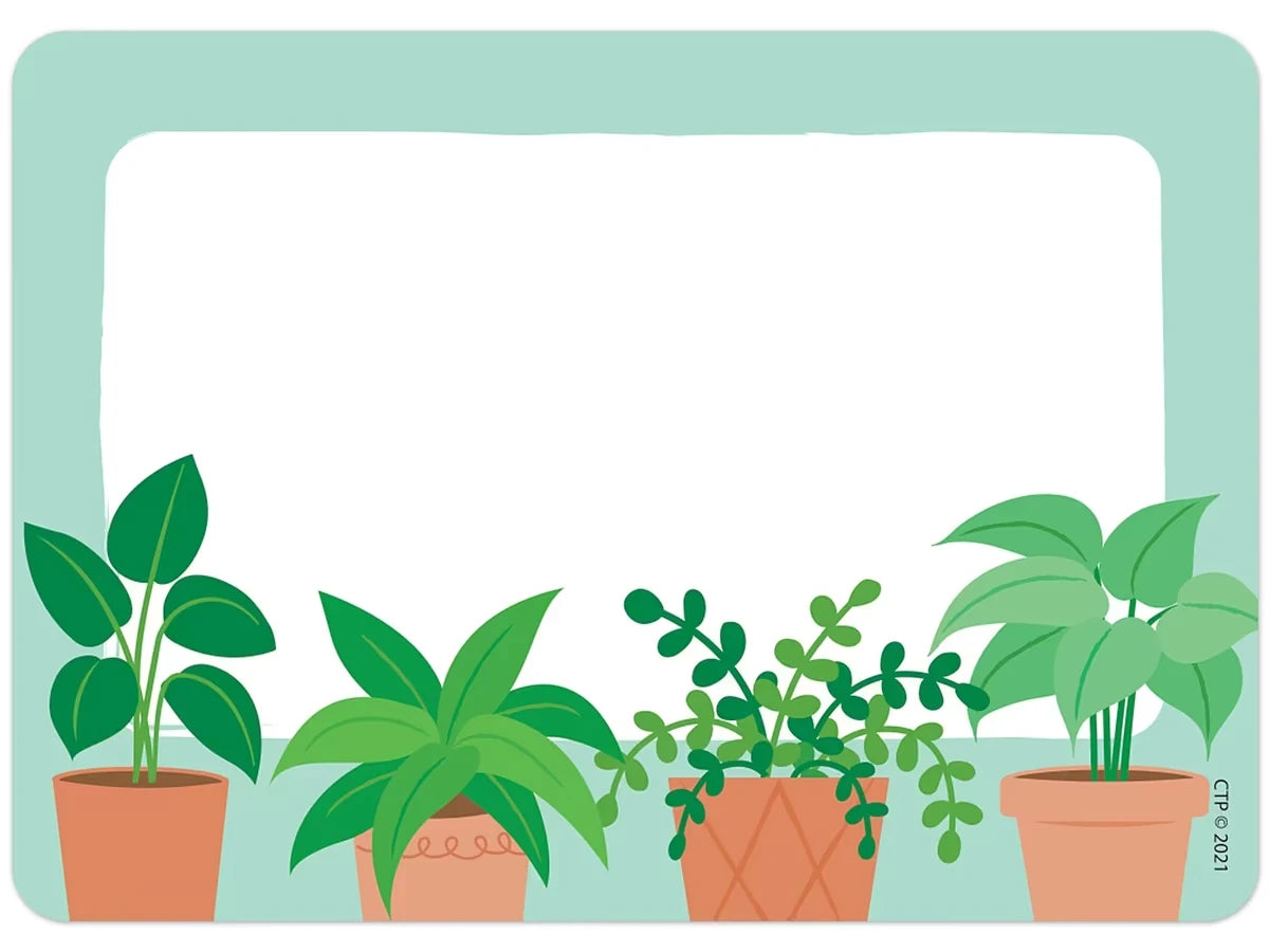 Positively Plants Name Tags - US 8174