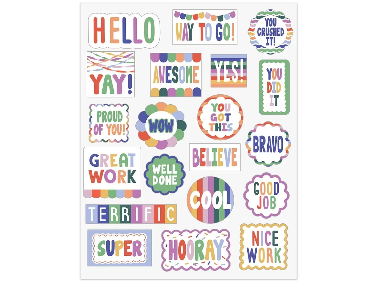 Color Crush Stickers - US 6759