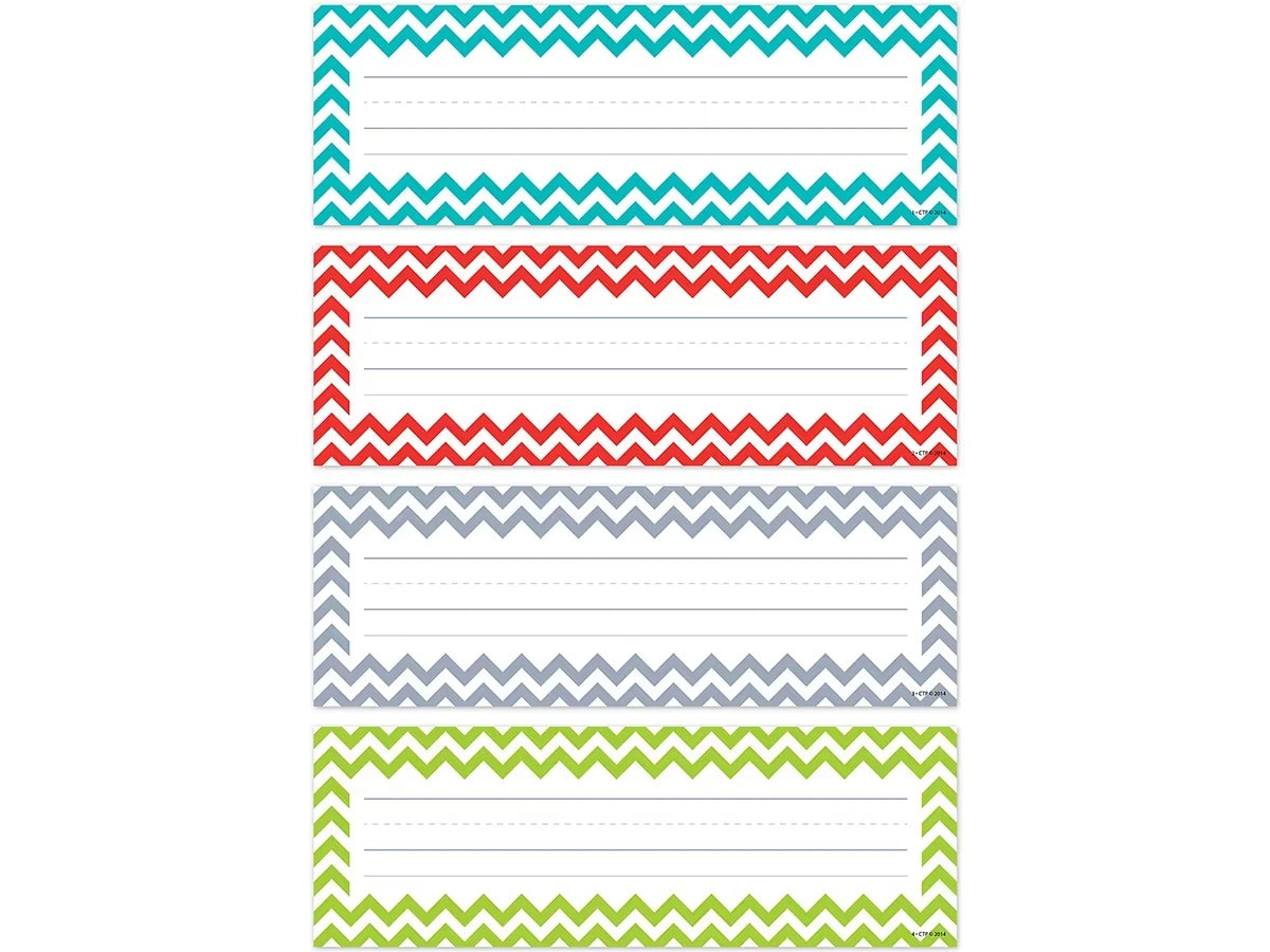 Chevron Nameplates - Variety Pack - US 1759