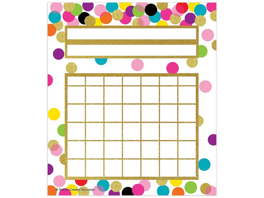 Confetti Mini Incentive Charts - US 2422
