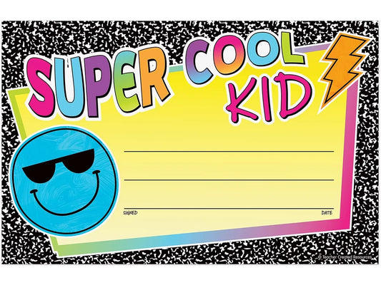 Brights 4Ever Super-Cool Kid Certificates - US 1776