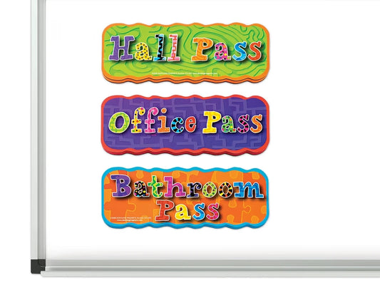 Magnetic Hall Passes - US 7415