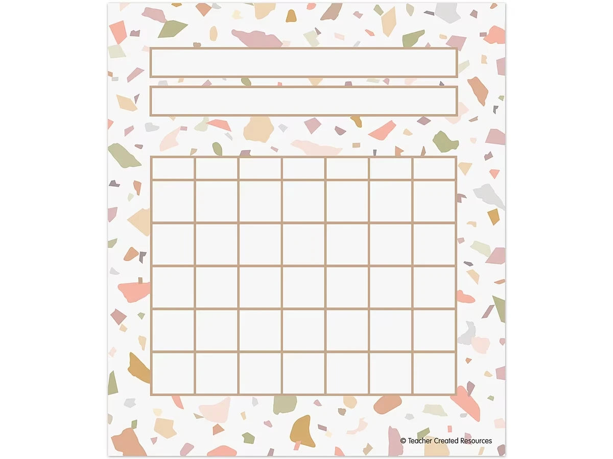 Terrazzo Tones Mini Incentive Charts - US 5384