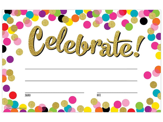 Confetti Celebrate! Awards - US 2280