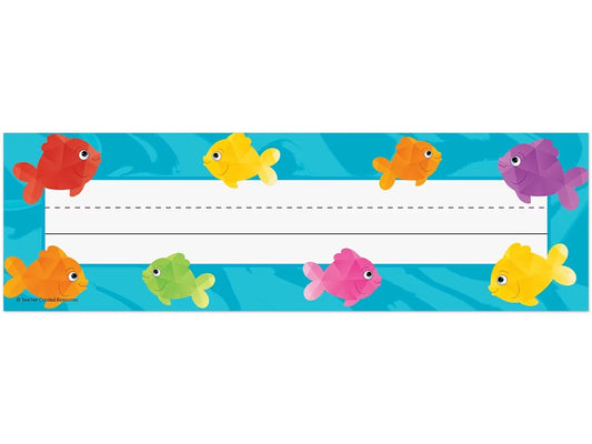 Colorful Fish Nameplates - US 4934