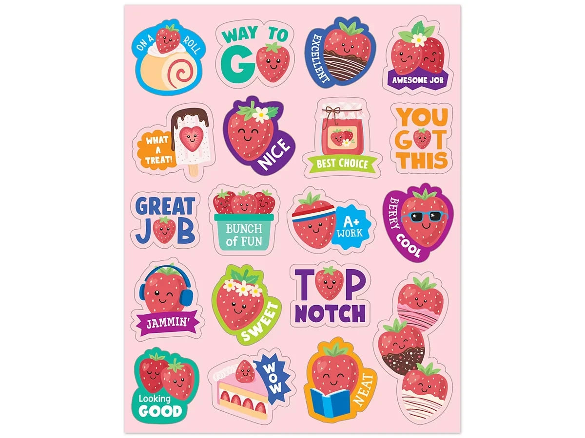 Strawberry Scented Stickers - US 3556