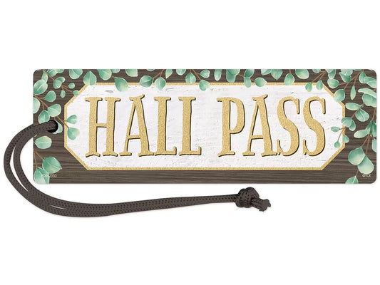 Eucalyptus Magnetic Student Hall Pass - US 7424