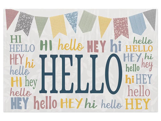 Classroom Cottage Hello Postcards - US 9530