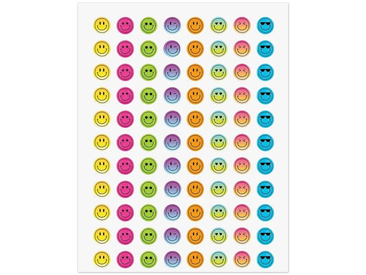 Brights 4Ever Smiley Face Mini Stickers - US 3266